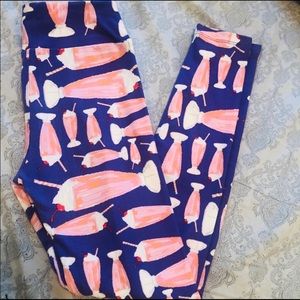 Milkshake Lularoe leggings os